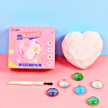 Gem Digging Toy, Dig for Gems, Find Treasure, Heart Gem Blind Box. 