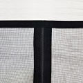 Black, Multi Size Window Mesh with Zipper Self-Adhesive Zipper, Mosquito Nets for Windows Anti Mosquito Window Door Curtain Mesh. 