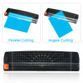 Portable Paper Trimmer A4 Size Paper Cutter Cutting Machine 12 Inch Cutting Width for Craft Paper Photo Laminated Paper. 