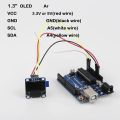 1.3" OLED Display Blue / White I2C IIC Serial 128X64 SH1106 LCD 1.3inch Screen Module for Arduino 51 MSP420 STIM32 SCR. 