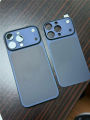 For IPhone 16 15 14 Pro Max Convert to 17 Pro Max Back Sticker Protection Cover with Fake Camera Lens Protector. 