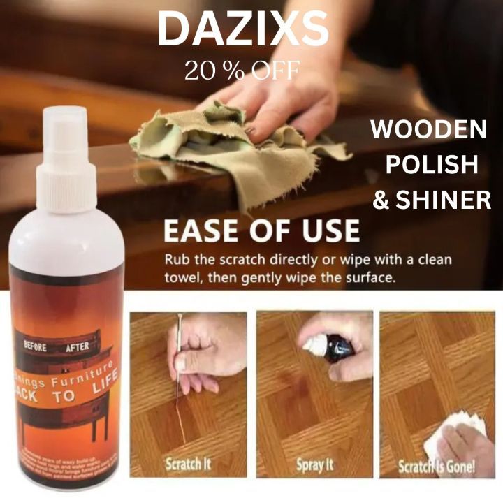 Dazixs woode polish&shiner in spary (120ml)