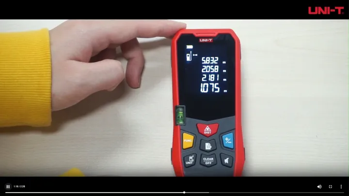 Ut Distance Measurement UNI-T UT LM 50A Laser Distance Meter | Daraz.pk