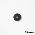 Universal Offroad Light Mounts 4-Pack - Adjustable Magnetic Brackets for SUV/ATV LED Bars (34/43mm Diameter).