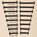 16pcs/lot Silicone Shoelaces No Tie Shoelaces 12 Colors Elastic Lace Shoelace Creative Lazy Silicone Laces  Lace. 