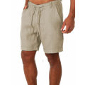KB New Men's Cotton Linen shorts Pants Male Summer Breathable Solid Color Linen Trousers Fitness Streetwear S-4XL. 