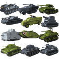 World War   Soldiers Main Battle Tank Armored Vehicle Model Building Blocks Bricks Toys For . 