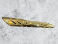 Honda CG-125 2024 Gold Edition SE Silencer Patri Cover Gold Shine Colour Metal Silencer Patri. 