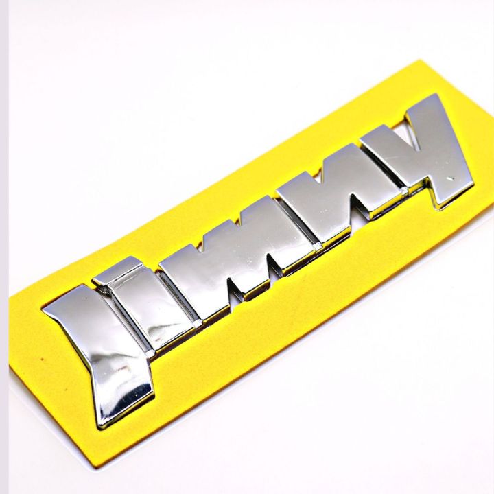 Abs Chrome Jimny Rear Emblem For Suzuki Jimny