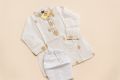 Trendsetter -Kids panjabi set/baby fasionable panjabi set, soft cotton white colour baby panjabi/eid ul ajha special panjabi- Inventive Choice. 