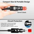 12V Car Refrigerator Power Cord Fridge Freezer Power Cord For ARB Car Cigarette Lighter Adapter Fridge Heater Extension Cable 2m. 