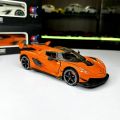 1:24 diecast Koenigsegg Jesko alloy car model. 