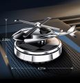 Car Air Freshener Solar Rotating Helicopter | Dashboard Accessory For Car | Solar Powered Air Freshner. 