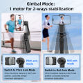 AXNEN HQ2-SE Smartphone Gimbal Stabilizer Handheld Mobile Shooting Stabilizer for Action Cameras Android iPhone Video Vlog.