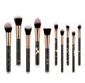 10pcs Set Makeup Brushes Tool Set Cosmetic Powder Eye Shadow Foundation Blush Blending Beauty Maquiagem Beauty Kit for Party. 