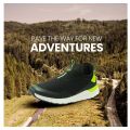 Men Jogger Athleisure Shoes Black Color by Glanz. 
