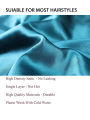 Elastic Wide Edge Long Satin Bonnet Hat Sleeping Hats Wrap Loose Night Cap Hair Care Bonnet for Women Men Unisex Cap Bonnet. 