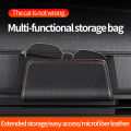 Car Side Storage Box Self Adhesive Car Storage Pocket Sticky Organizer Bag Door Side Storage Box Self-Adhesive Car Glasses Box. 
