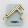 Bathroom Brushed Gold Basin Faucet Tap Wash Basin Single Cold Water Sink Faucet Gold Tap Bathroom Accessories. 
