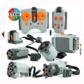 Power functions Motor Technical parts MOC multi tool servo train motor PF 8293 8883 model building blocks Compatible Leduo. 