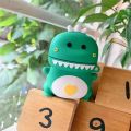 Cartoon Dinosaur Headphone Case For AirPods 1/2/3/Pro 3D Animal Earphone Case Wireless Charging Soft Cover Box Protective Bags. 