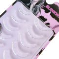 5 Pair Clear Band Lower Eyelashes Handmade False Eyelashes Bottom Lashes Natural Manga Lashes douyin makeup lash Extension.