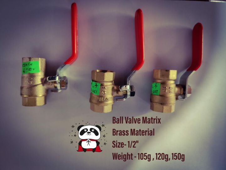 Slide Handle Ball Valve 1/2"