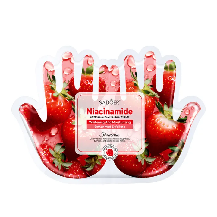 5%20Pairs%20SADOER%20Strawberry%20Hand%20Mask%20Niacinamide%20Moisturizing%20Anti-aging%20Exfoliating%20%20Hand%20Spa%20Gloves%20For%20Dry%20Skin%20-%20Image%205