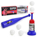 Kids Baseball Ball Toy Automatic Serve Baseball Bat Practice Pitching Launcher Toys Parent Child Interactive Outdoor Toys Gift. 
