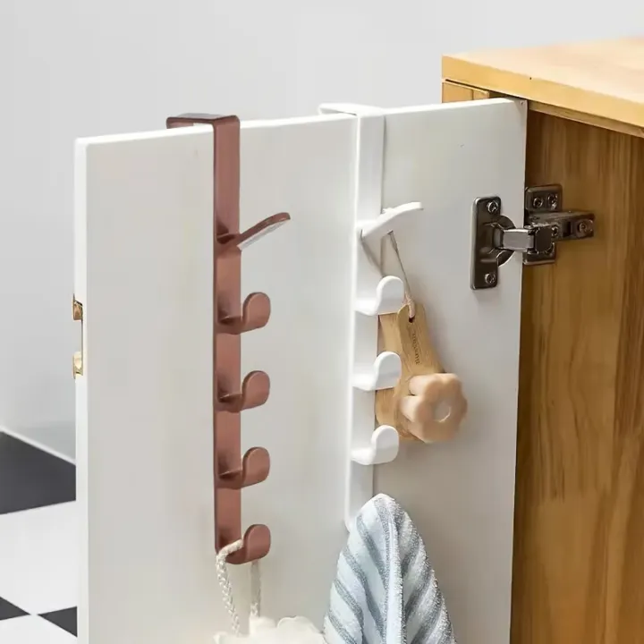 1pc%20Bedroom%20Door%20Hanger%20Clothes%20Hanging%20Rack%20Over%20The%20Door%20Plastic%20Home%20Storage%20Organization%20Hooks,%20Purse%20Holder%20For%20Bags%20Rails%20-%20Image%203