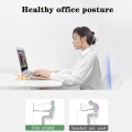 Self-Adhesive Mini Laptop Stand Invisible Computer Keyboard Stand for Desk Ergonomic Lightweight Zinc Alloy Mount Kickstand. 