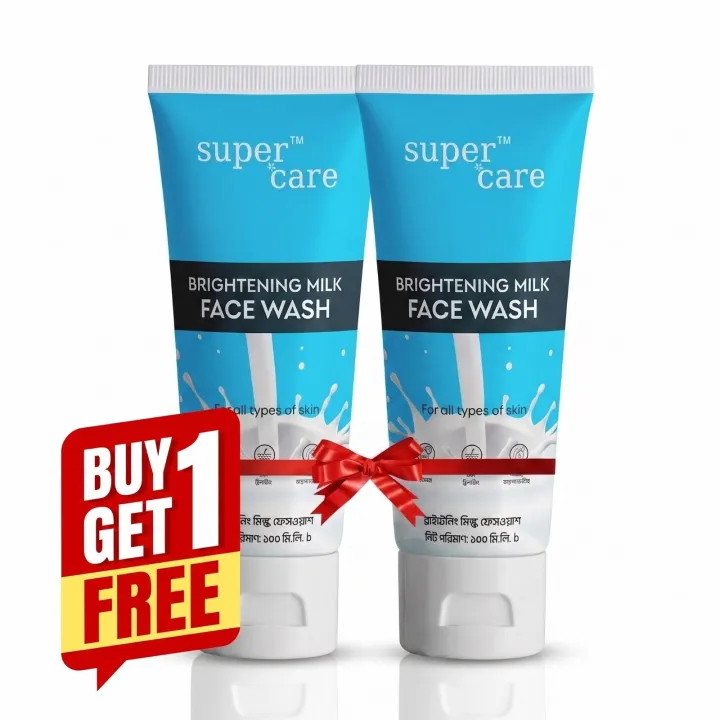 SuperCare%20Brightening%20Milk%20Face%20Wash-100ml%20(Buy%201%20Get%201%20FREE)%20-%20Image%202