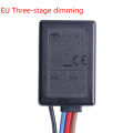 LD-600S Build-in 3 Way Finger Touch Dimmer 25~150W For Tungslen Filament Lamp 3-25W LED Light Input 220-240V AC. 
