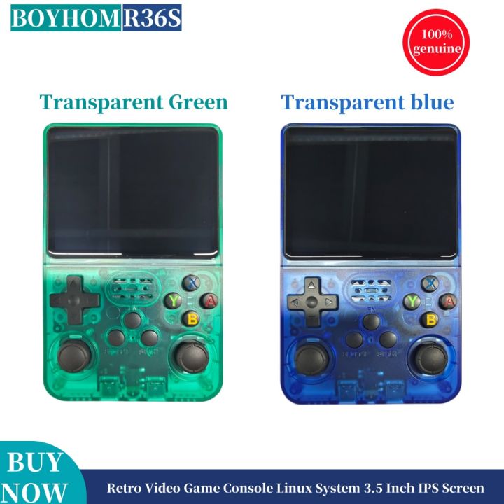 ARKOS R36S Retro Handheld Video Game Console Linux System 3.5 Inch IPS ...