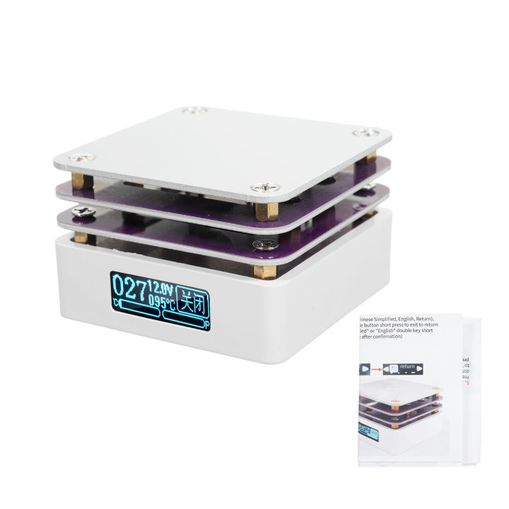 Mini Hot Plate Rbd G3061 PD65W Mini Hot Plate PCB SMD Board Soldering Plate Digital ...