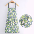 New Cotton Canvas Fashion Waterproof Apron Kitchen Aprons for Women Men Cooking Female Adult Waist Thin Breathable Male Work. 
