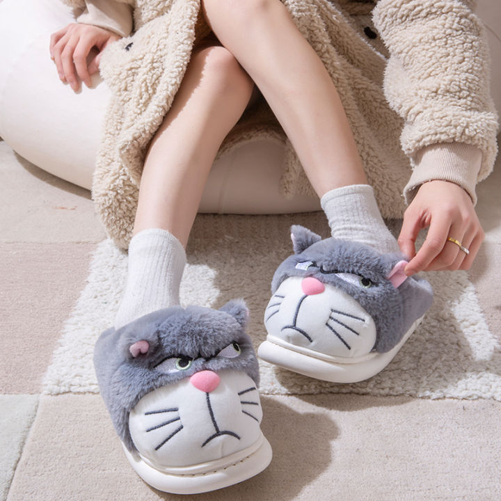 Fluffy%20Slippers%20Women%20House%20Cute%20Cartoon%20Casual%20Winter%20Designer%20Shoes%20Girls%20Home%20Flats%20Elegant%20Plush%20Fashion%20Footwear%20Large%20Size%20-%20Image%205
