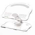 360° Rotation Acrylic Tablet Stand Adjustable Phone Bracket Folding Anti-slip Holder For iPad Pro Air Mini For 4.7-13inch Stand.