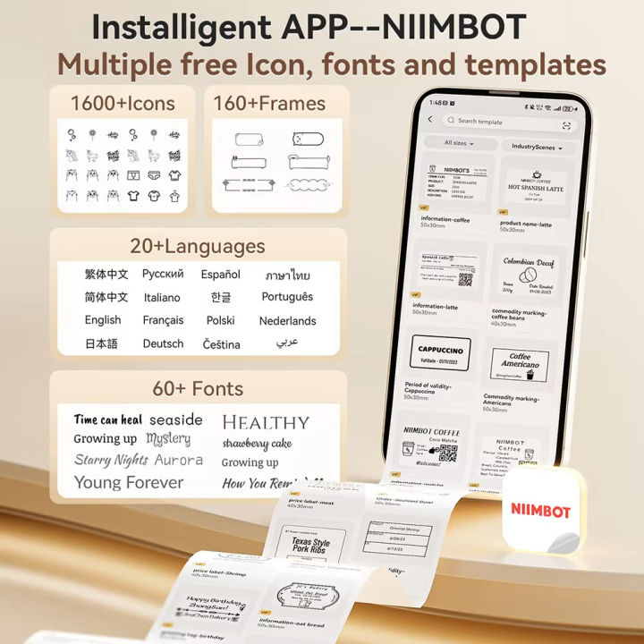 Niimbot%20B21%20Pro%20300DPI%20Portable%20Printer%20Thermal%20Label%20Bluetooth%20Sticker%20Maker%20For%20Business%20Home,%20Print%20Barcode%20Photo%20Note%20Label%20-%20Image%204