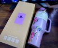 Stanley Flower Print, Stainless Steel tumbler
With Stanley printed Box and catalogue
Straw included. 
