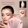 Portable 8Pcs Makeup Brush Set Soft Makeup Concealer Brush Blush Loose Powder Brush Eye Shadow Foundation Brush Beauty Tools. 