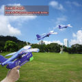 Kids 24/34cm Foam Plane Launcher Outdoor Toy for Boys Sport Catapult Game Children Girl Birthday Xmas .