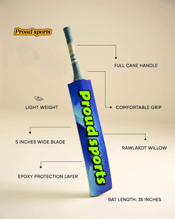 Cricket Baat Full Cane Beast Quality Rawlakot Tapeball Cricket Bat рџџџ