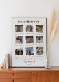 Polaroid Frame Aesthetic / polaroid frames for gift / Custom Home Map Frame / Custom Home Map Frame /Premium Quality Print / A4 Size Frame / Wall hanging frame for gifts / Minimalist Black Modern Frame /. 