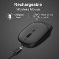 Wireless Mouse Rechargeable Mouse Gamer Dual Modes Bluetooth-compatible 2.4G USB Mute Mice For Laptop Pad Tablet Macbook Mause. 