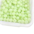Luminous Beads Fishing Space Beans 4mm 5mm 6mm 100pcs/bag Lure Light Glowing Float Balls For Outdoor Fishing Tackles.