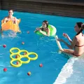 Fun Splash Water Sports Floating Pool Game Toy - Durable EVA Material, Random Color Ball, Perfect for Summer Fun. 