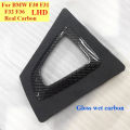 F30 F31 Car Alcantara Handbrake Handle with Carbon Fiber Gear Shift Knob Selector Trim For BMW F32 F33 F36 F80 F81 F82 F83 F84.