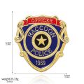 Game Resident Evil Raccoon City Badge STARS Brooch 1969 Police Badge Pin Clothing Hat Lapel Clothing Accessories Souvenir Badge.