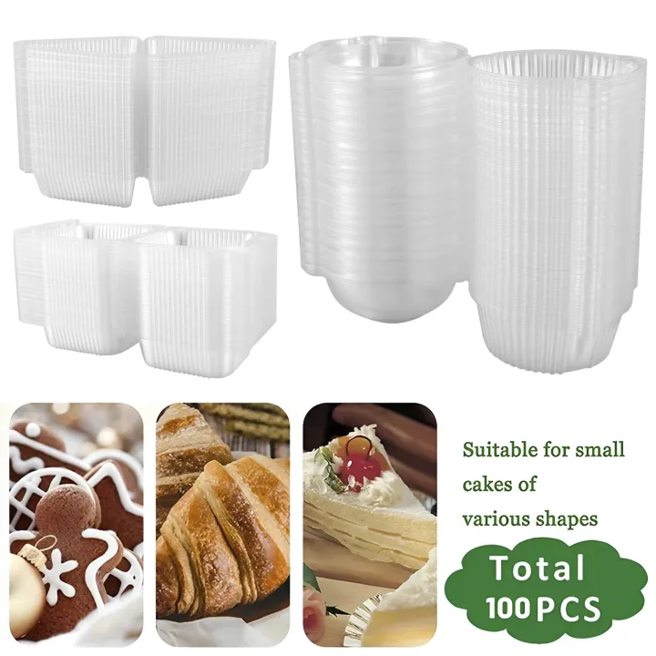 100Pcs%20Cake%20Slice%20Boxes%20Reusable%20Cupcake%20Slice%20Container%20with%20Lid%20Stackable%20Clear%20Square%20Single%20Dessert%20Box%20Triangular%20Sandwich%20-%20Image%202
